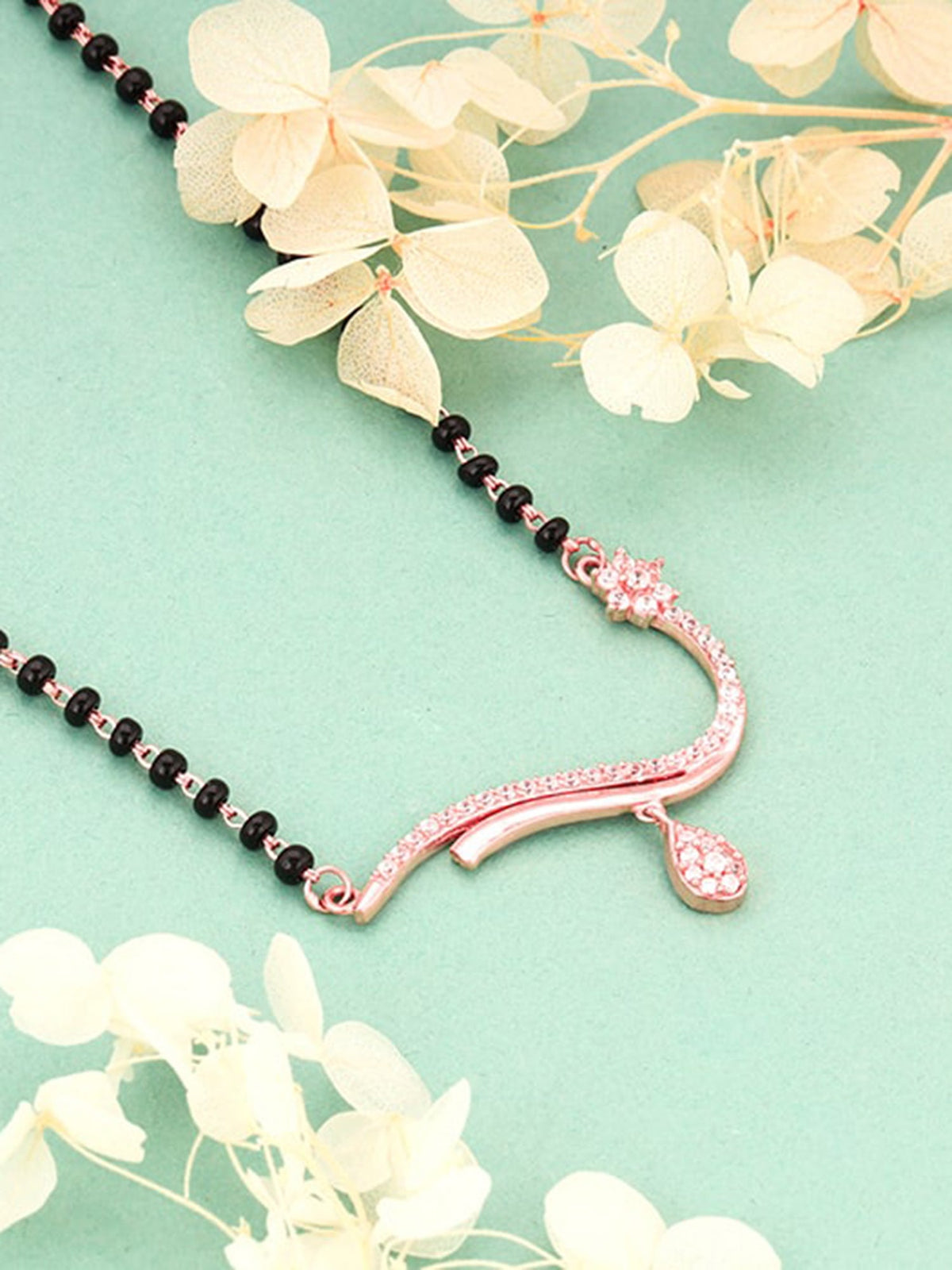 Rose Gold Eternal Tie Mangalsutra