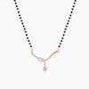 Rose Gold Enchanted Knot Mangalsutra