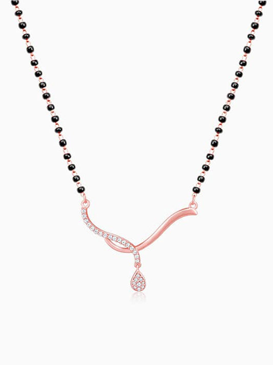 Rose Gold Enchanted Knot Mangalsutra