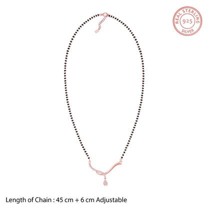 Rose Gold Enchanted Knot Mangalsutra