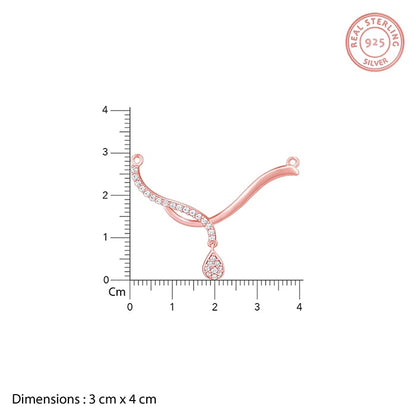 Rose Gold Enchanted Knot Mangalsutra