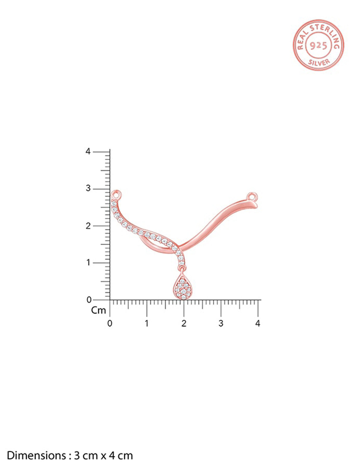 Rose Gold Enchanted Knot Mangalsutra