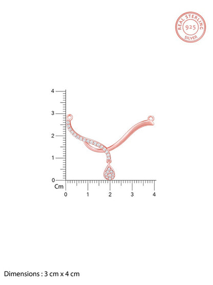 Rose Gold Enchanted Knot Mangalsutra