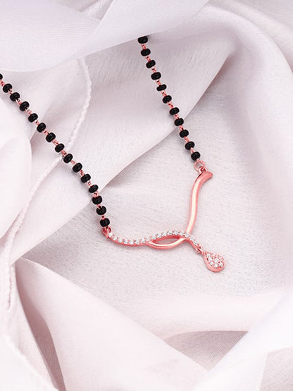 Rose Gold Enchanted Knot Mangalsutra