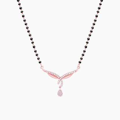 Rose Gold Vows of Love Mangalsutra