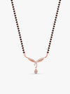 Rose Gold Vows of Love Mangalsutra