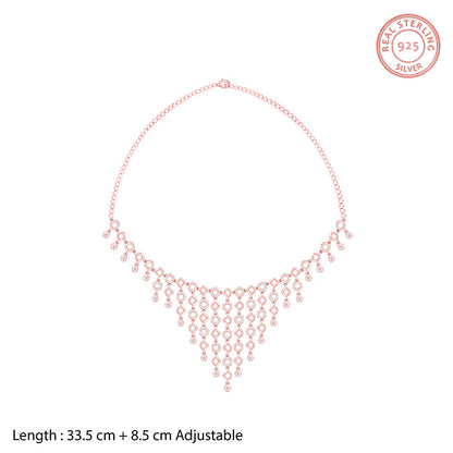 Anushka Sharma Rose Gold Queen Of Dreams Necklace