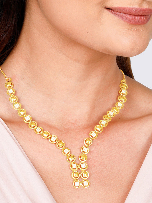 Golden Rhythm Of The Night Necklace
