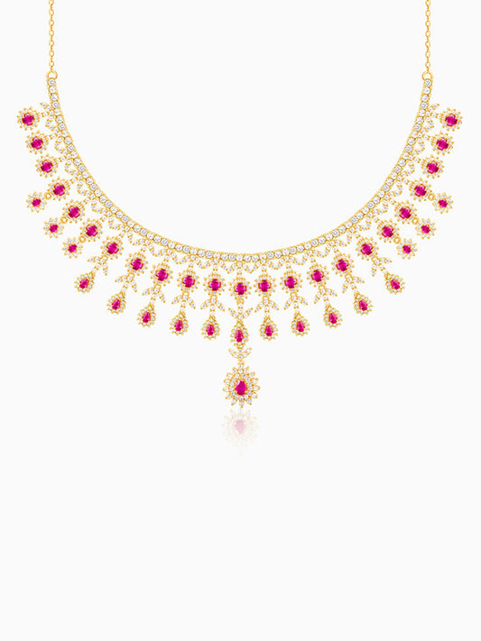 Golden Imperial Bridal Necklace