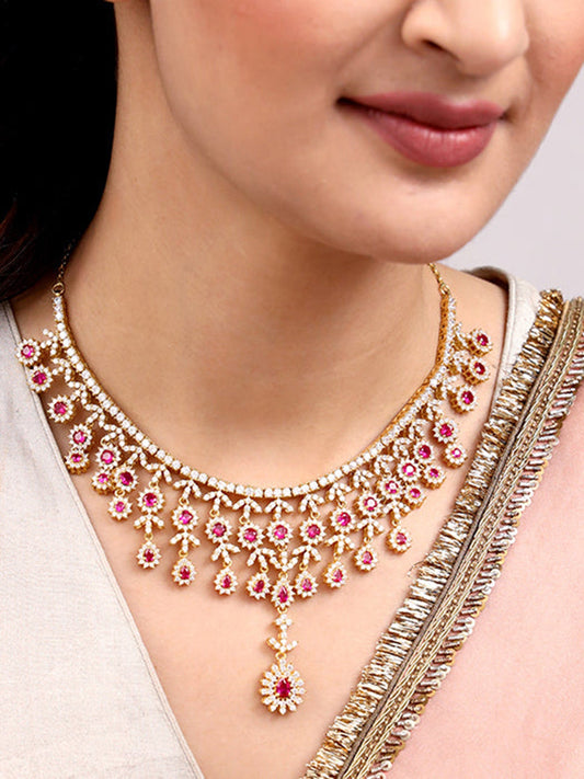 Golden Imperial Bridal Necklace
