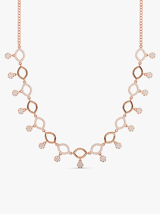 Rose Gold Duchess Necklace