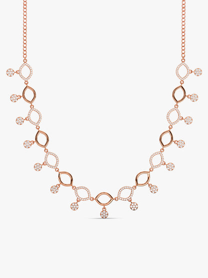 Rose Gold Duchess Necklace