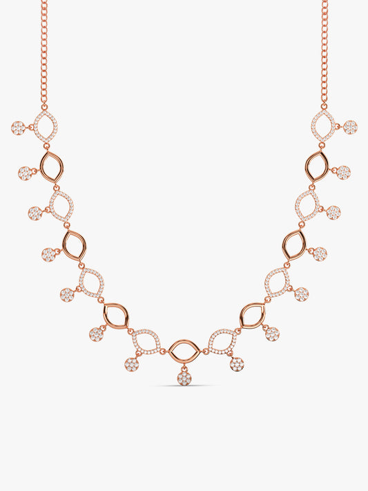 Rose Gold Duchess Necklace