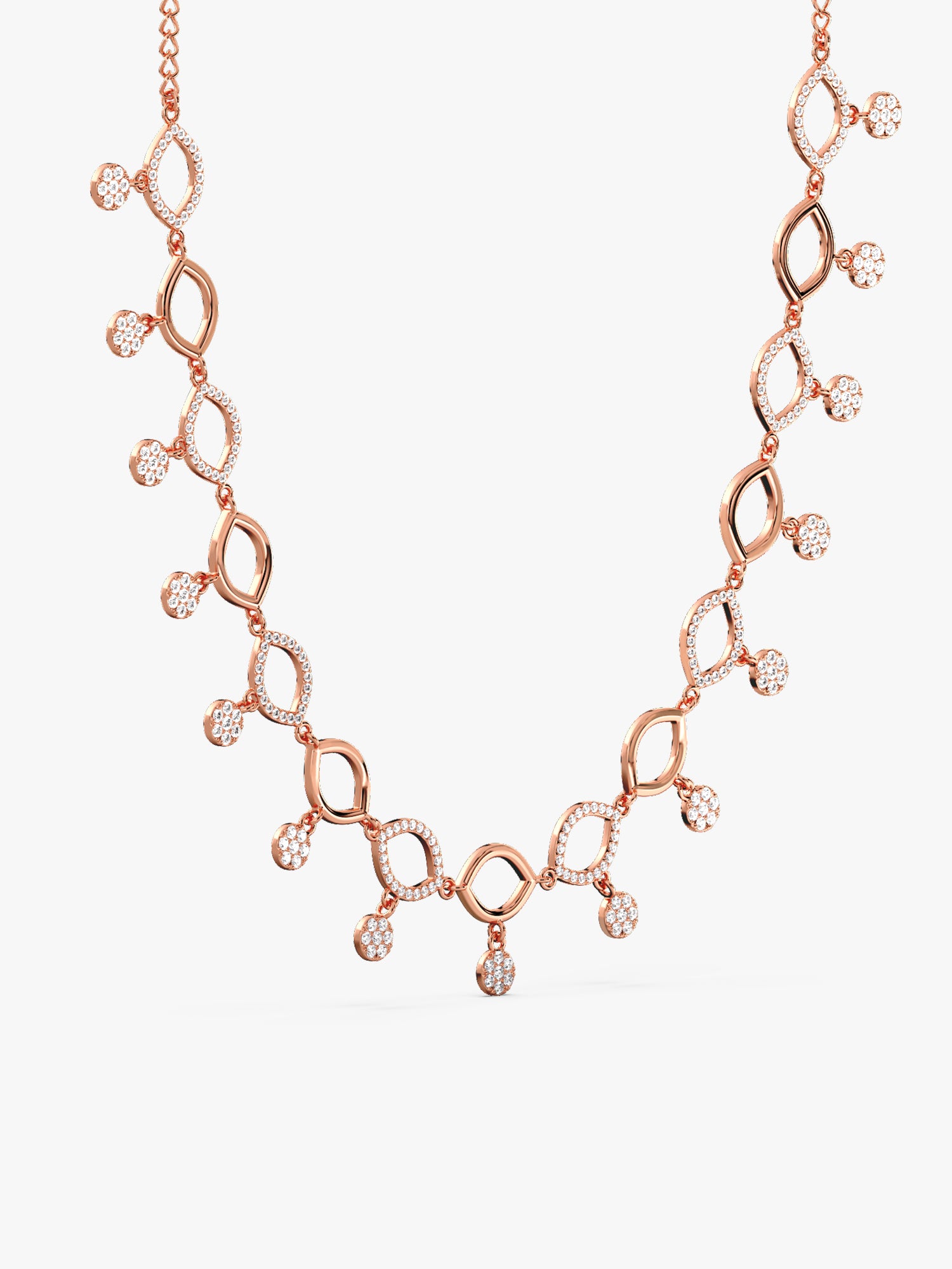 Rose Gold Duchess Necklace