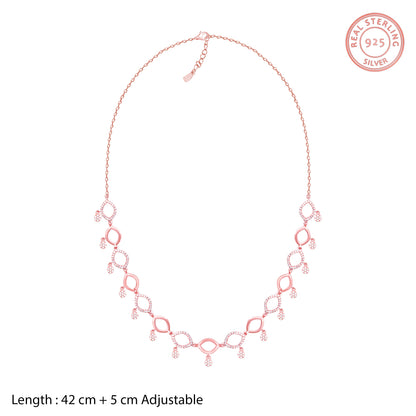 Rose Gold Duchess Necklace