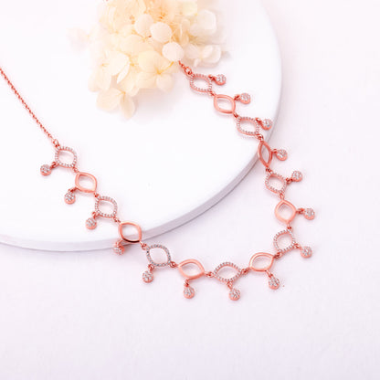 Rose Gold Duchess Necklace