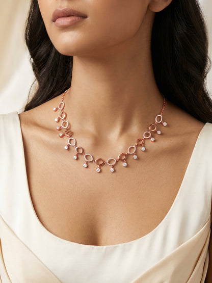 Rose Gold Duchess Necklace