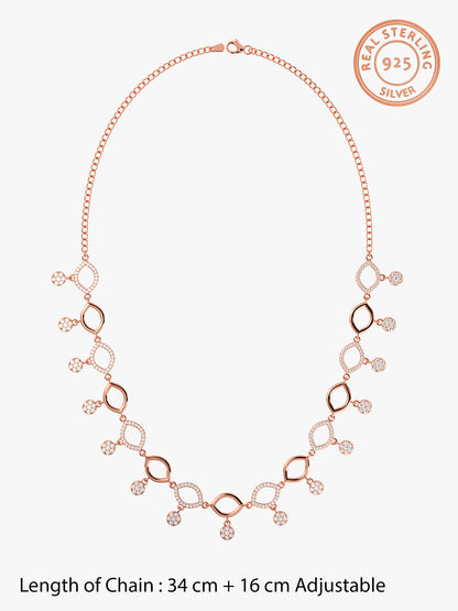 Rose Gold Duchess Necklace
