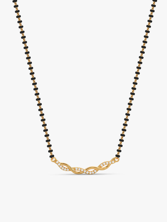 Golden Wedding Knot Mangalsutra