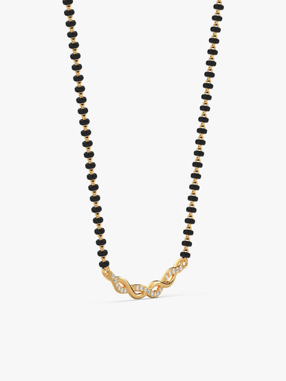 Golden Wedding Knot Mangalsutra