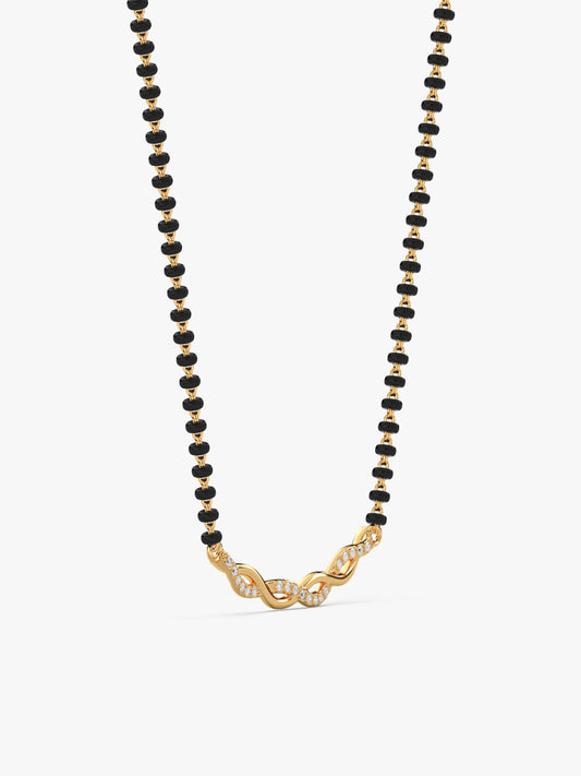 Golden Wedding Knot Mangalsutra