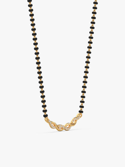 Golden Wedding Knot Mangalsutra