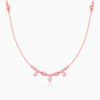 Rose Gold Elegant Charm Necklace