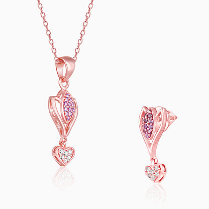 Rose Gold Crocus Grace Set