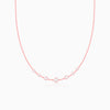 Rose Gold Stoned Necklace