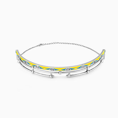 Oxidised Silver Vintage Torque Layered Necklace