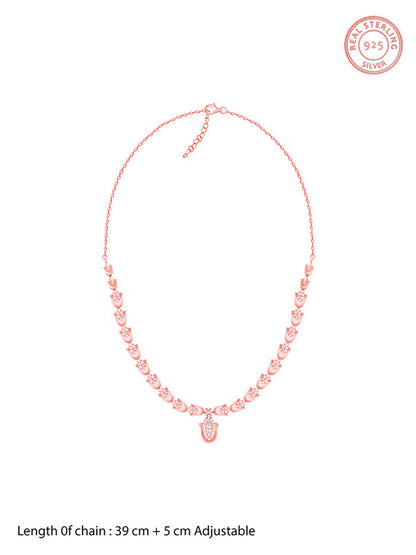 Rose Gold Classic Hamsa Necklace