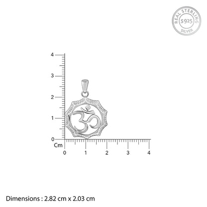 Silver Omkara Set For Him