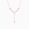Rose Gold Classic Lariat Necklace