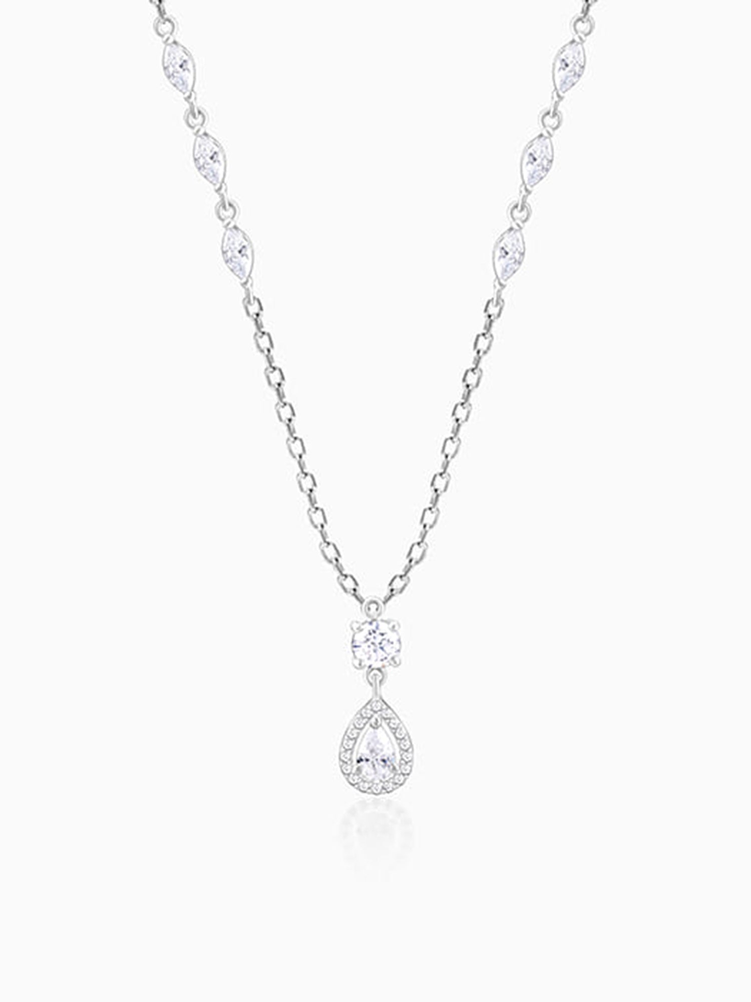 Silver Regal Radiance Necklace