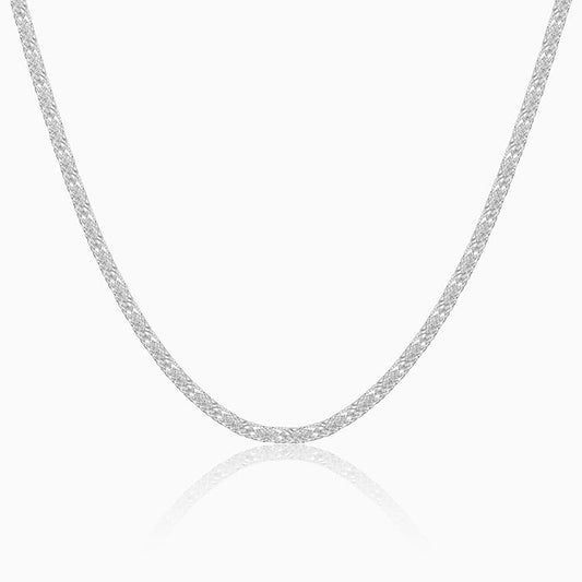 Silver Chunky Shine Necklace