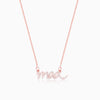 Rose Gold Maa Necklace