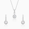 Silver Twilight Solitaire Set
