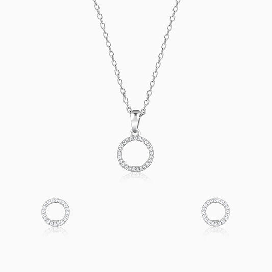 Silver Circle of Joy Set