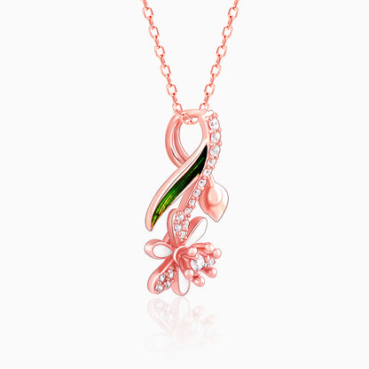 Bhumi Rose Gold Mythical Musli Pendant With Link Chain