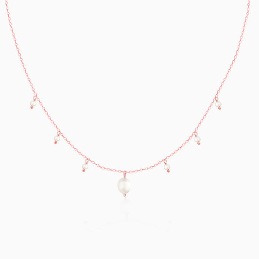 Rose Gold Ocean Pride Necklace