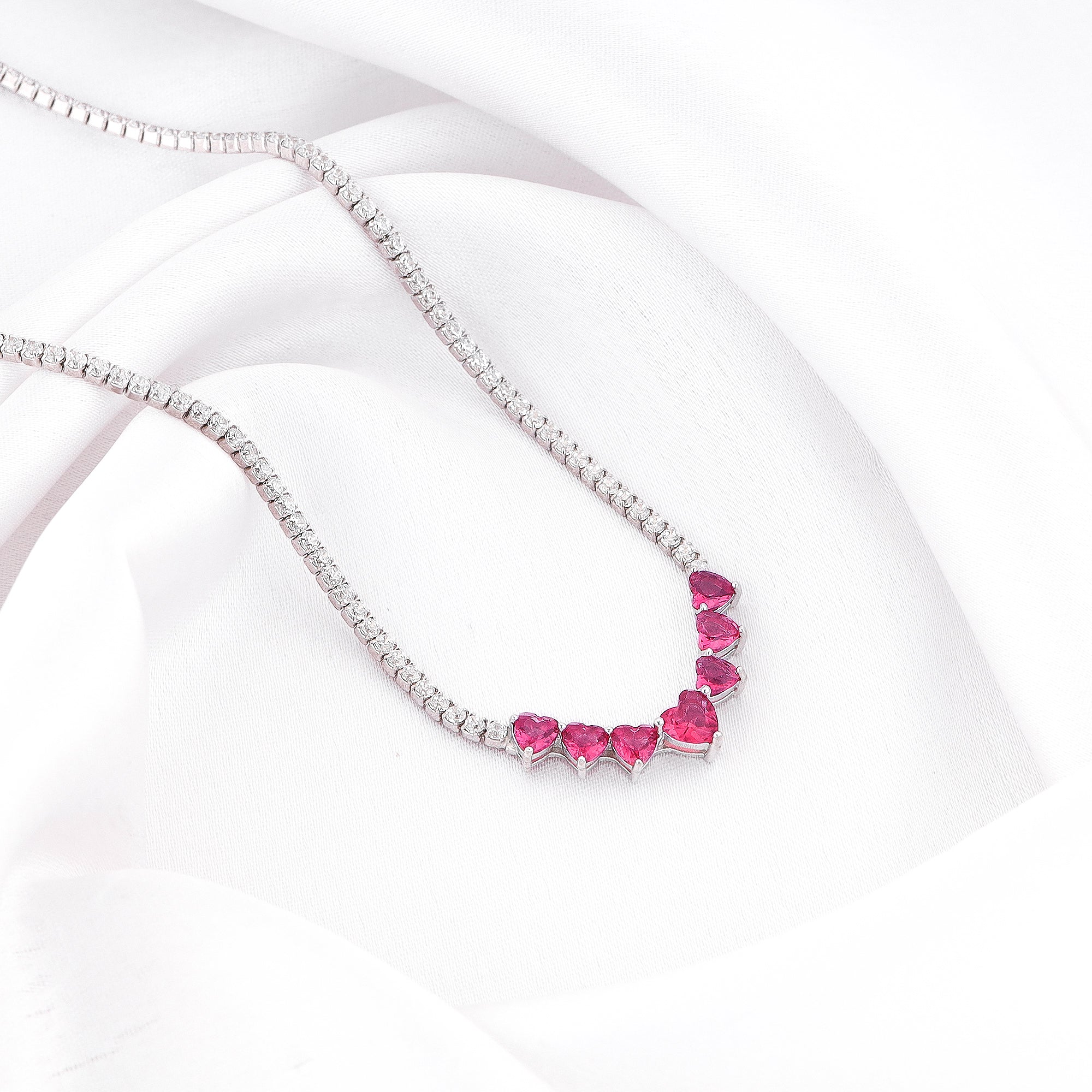 Necklace with rosé coloured elements | THOMAS SABO