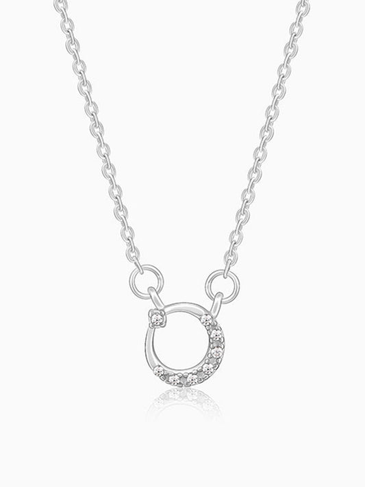 Silver Chandra Necklace