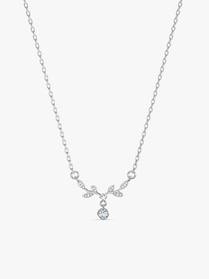 Silver Branchful Necklace