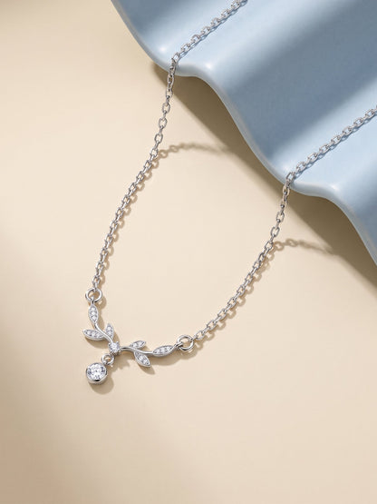 Silver Branchful Necklace