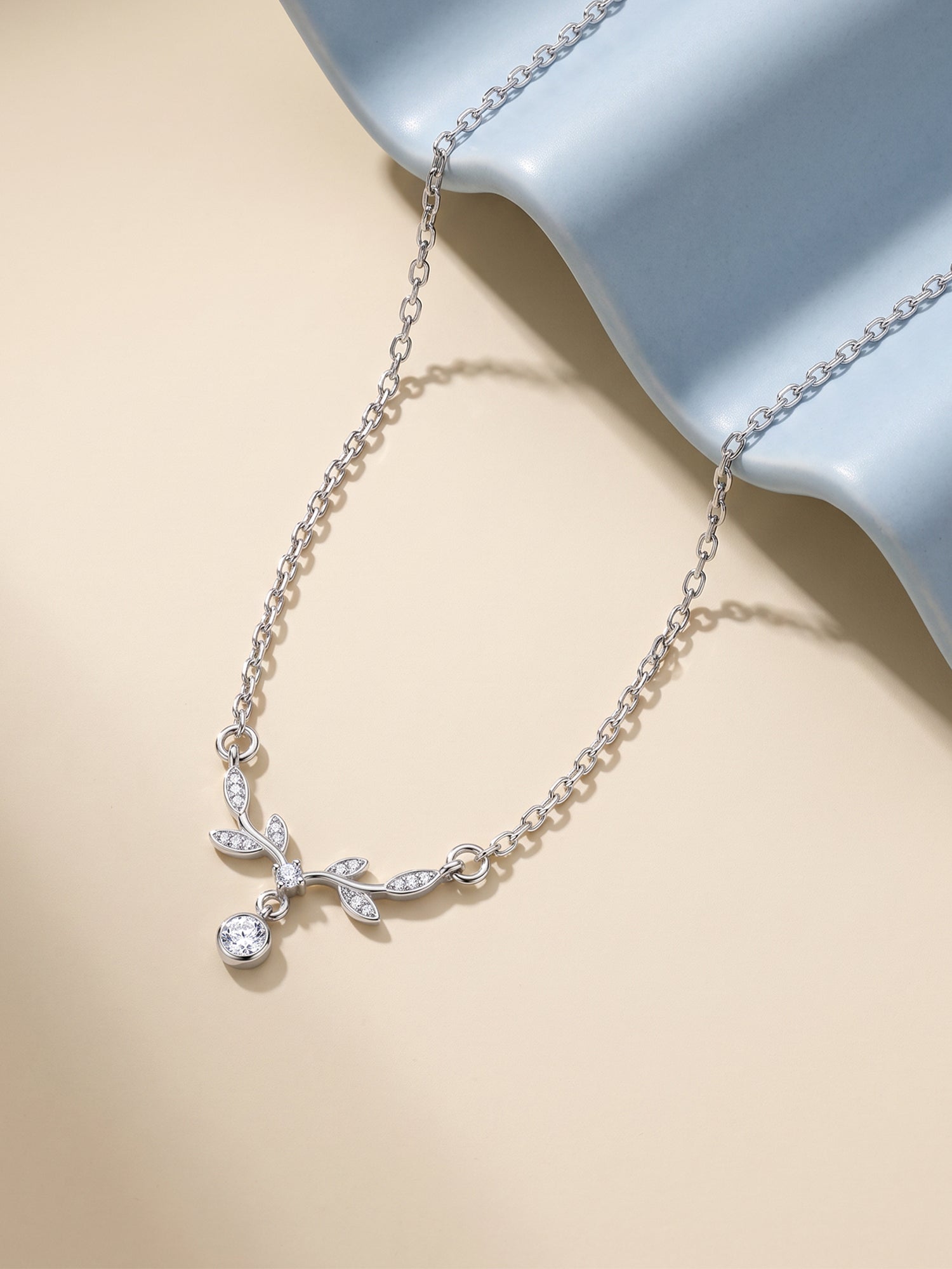 Silver Branchful Necklace
