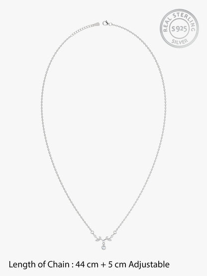 Silver Branchful Necklace