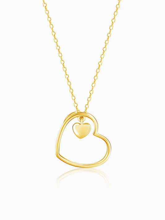 Golden Heart Necklace