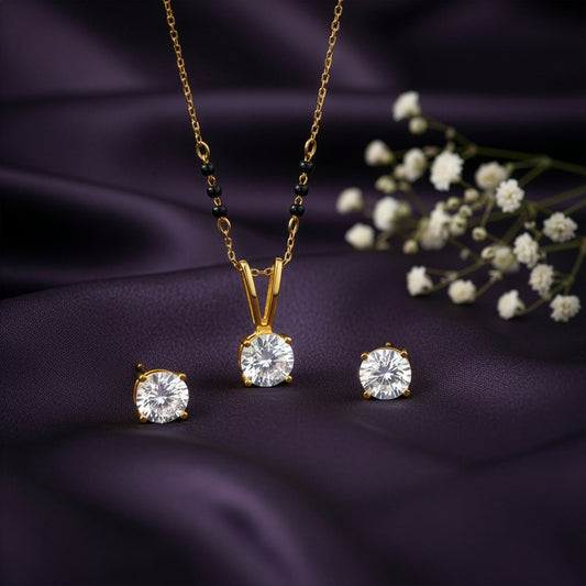 Golden Forever Moments Mangalsutra Set