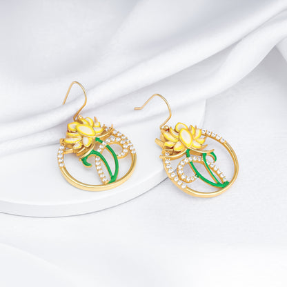Golden Bewitching Brahma Kamal Set