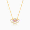 Golden Elegant Eyebright Necklace